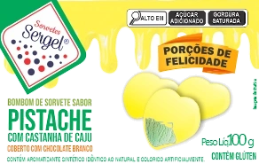 Pistache com castanha de caju
