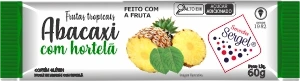 Abacaxi com hortelã
